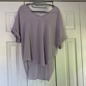 Purple blouse